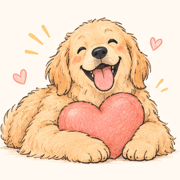 黃金獵犬插圖